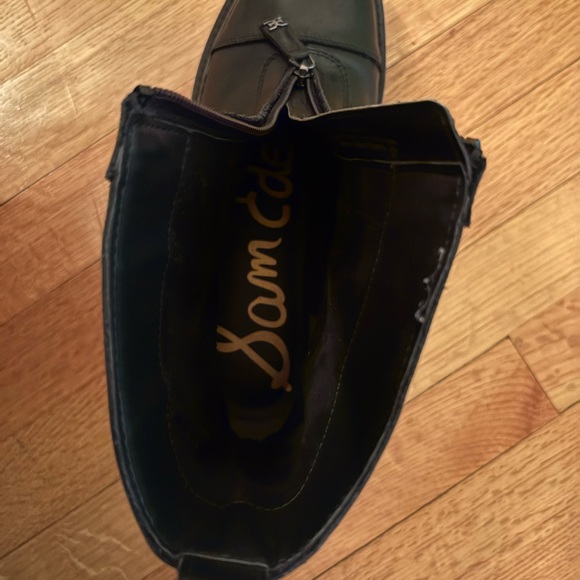 Sam Edelman Black Leather Boots - Picture 4 of 7